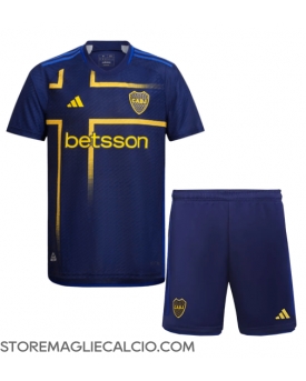 Boca Juniors Maglia Gara Terza Repliche 2024-25 Bambino Maniche Corte